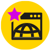 Identidad de marca icono