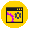 Webs autogestionadas icono